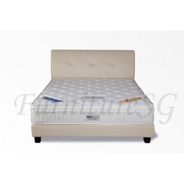 Princebed Cool Dream Aurora Series CoolMax Euro Top Ortho Firm Pocketed Spring Mattress
